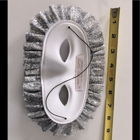 eye mask Mardi Gras Glittering Costume carnival maquetade Artisan embellished OS - Picture 11 of 15